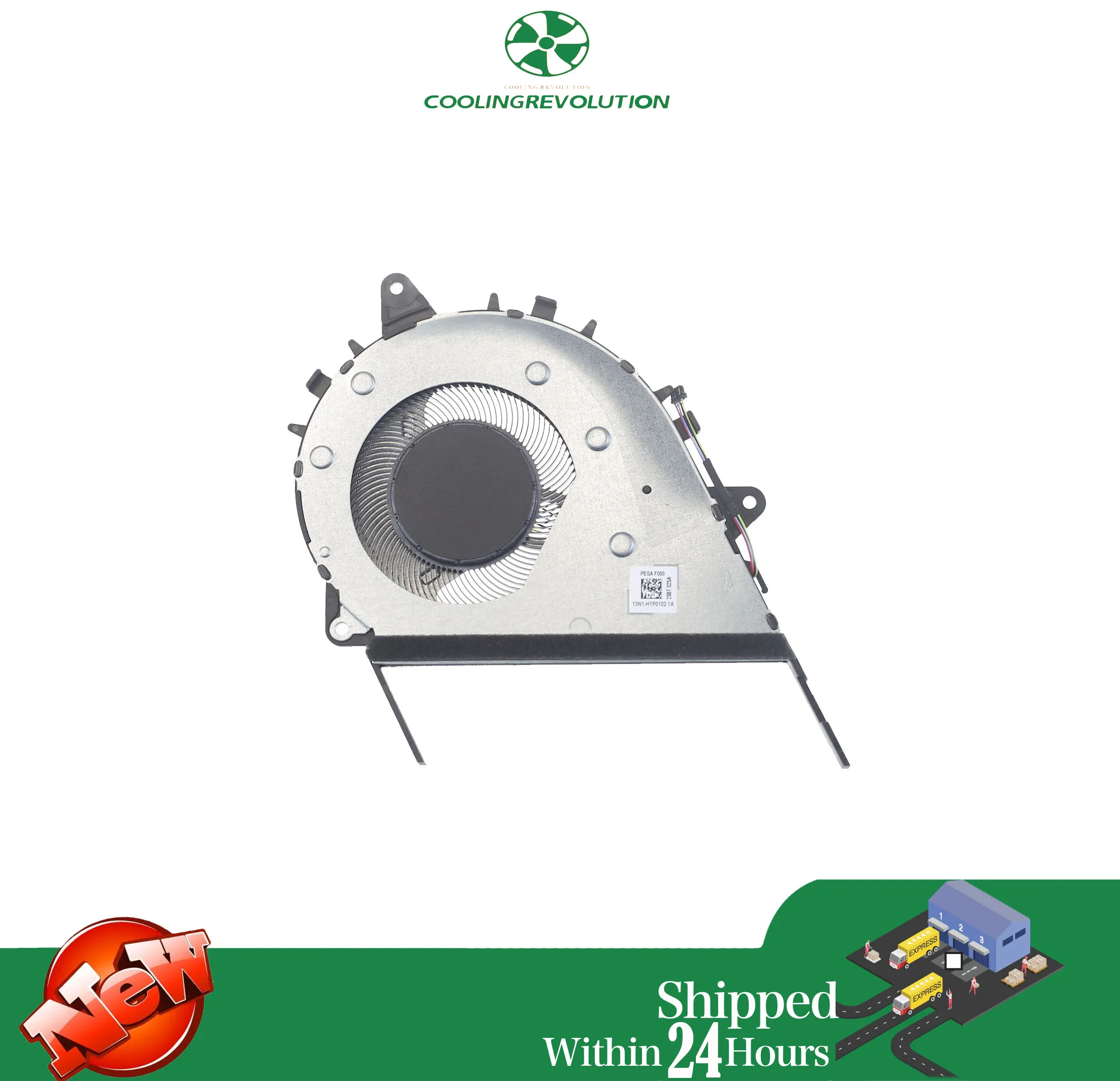 BAPA0905HY007 ventilador de refrigeración de CPU para portátil, para ASUS Vivobook Go 14, E1404F, E1404FA, E1404G, E1404GA, 13N1-H1P0101 - imagen 2