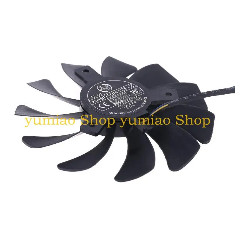 587b 1 par 85 mm ha9010h12f-z 4pin reemplazo del ventilador refrigerador para MSI 1060 OC 6G 960 P106-100 P106 GTX960 - imagen 3