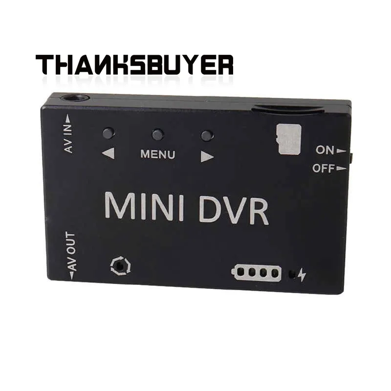Mini grabadora DVR Mini FPV DVR (edición de cableado DIY + pantalla de 4,3") para modelos RC y drones FPV de carreras - imagen 2