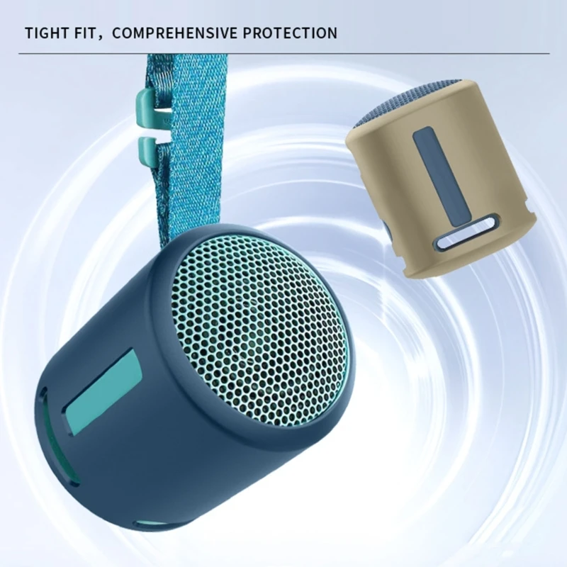 Funda protectora de silicona suave para altavoz Sony SRS-XB100 XB13, funda protectora para altavoz a prueba de polvo y golpes - imagen 4
