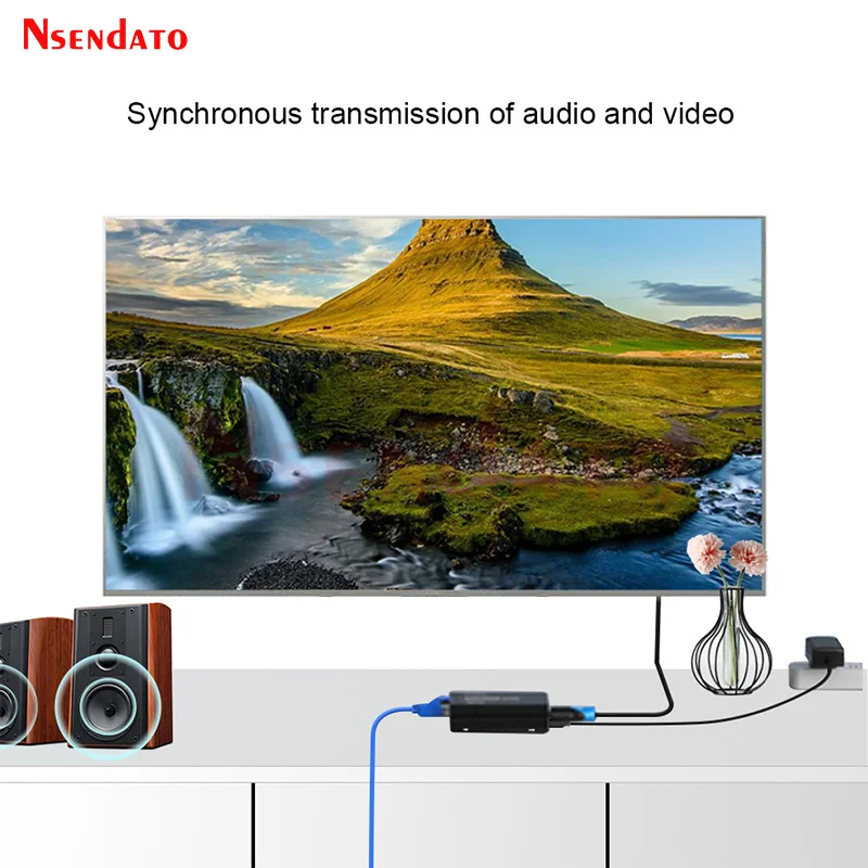 Extensor KVM HDMI IP 300m – TX+RX Cascada Multipunto - imagen 4