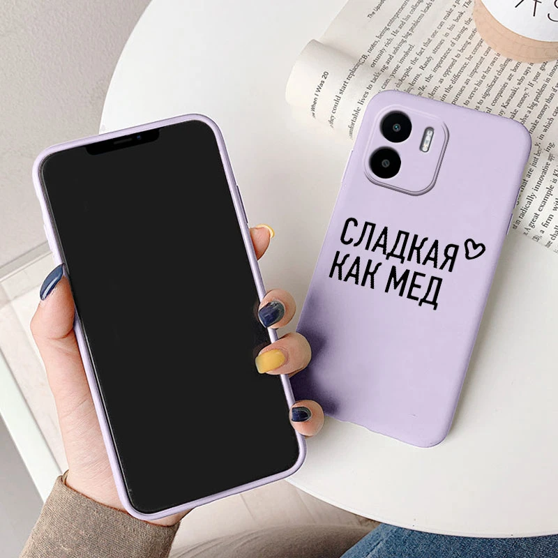 Funda de silicona encantador Animal gato para Redmi A1 A2 funda de teléfono suave dibujos de perros Fundas funda Shell para Xiaomi RedmiA1 A 2 Coque - imagen 5