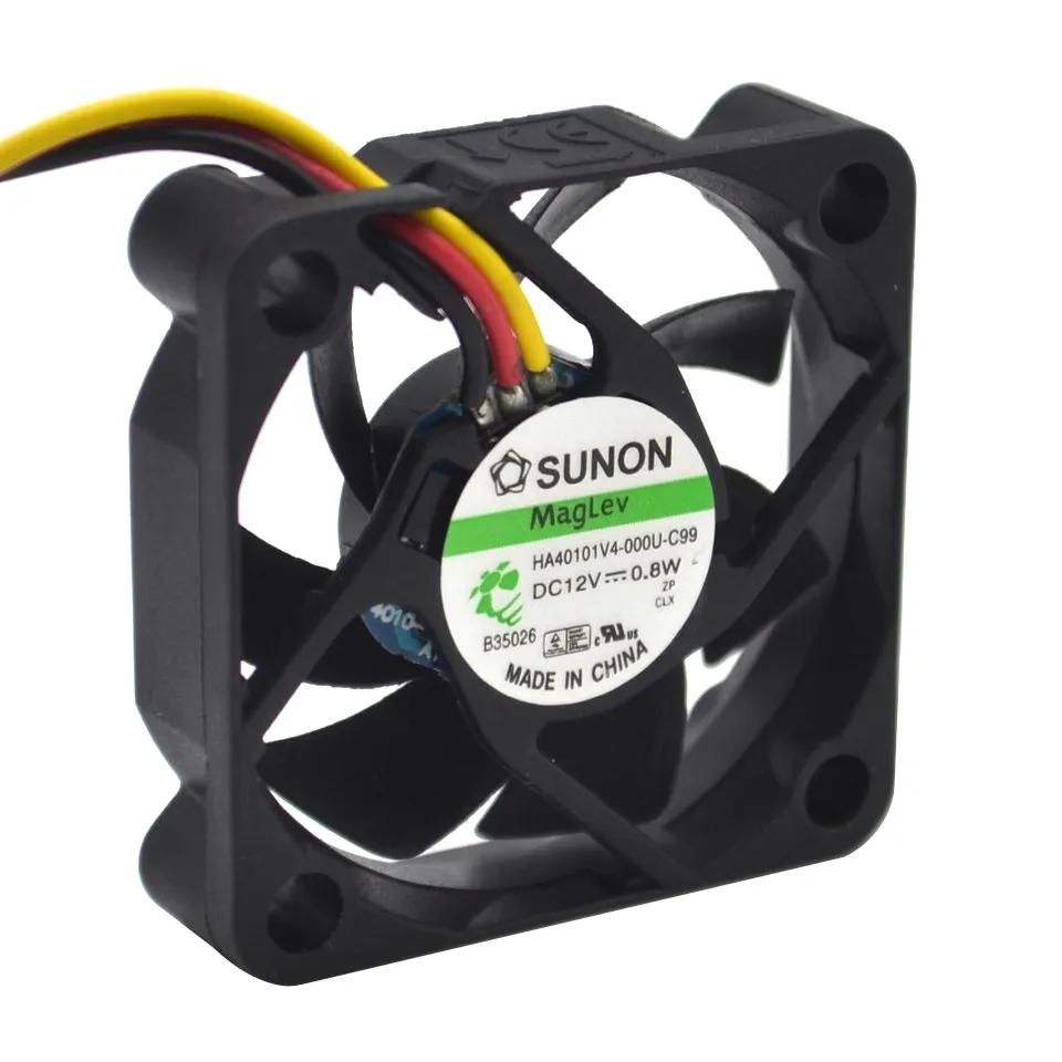 1pcs For SUNON  HA40101V4-0000-C99 4010 40MM 4CM 40*40*10 Cooling Fan 12V 0.8W 0.06A 3pin Support Velocimetry - imagen 2
