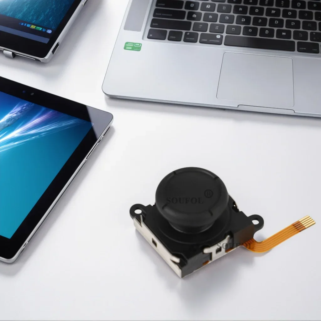 Joystick de efecto Hall, Joysticks de detección Hall para Switch/Lite/OLED Joycon, palanca de pulgar analógica 3D, sin palos electromagnéticos a la deriva - imagen 3