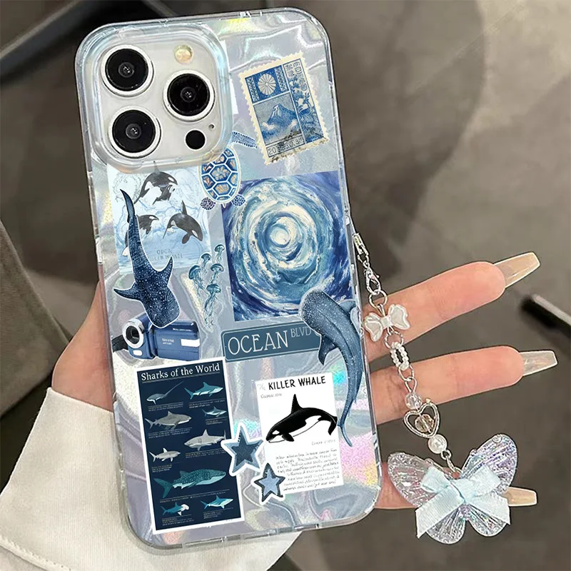 Funda oceánica para Realme Note 70 70T 60 50 15 C71 14 C75X C65S C61 C75 13 Pro C63 C12 12 C55 10 C53 C51 C35 C21Y C15 C12 15T - imagen 3
