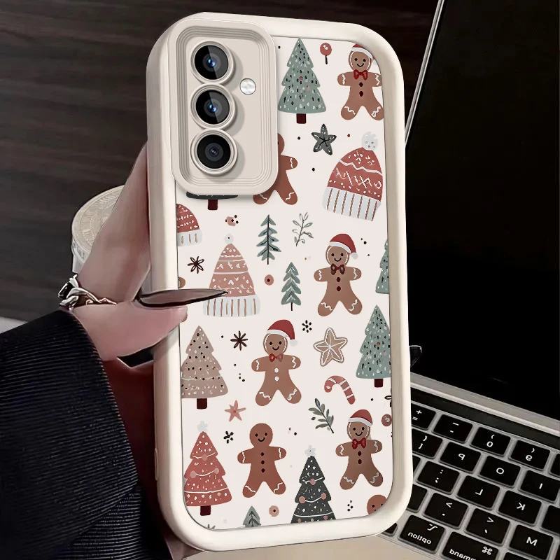 Santa Claus Case for Samsung Galaxy A53 A50 A50S A36 5G A35 A34 A33 A32 A30 A26 A24 A23 A22 A20 A16 A15 A14 A13 A12 4G M55 Cover - imagen 5