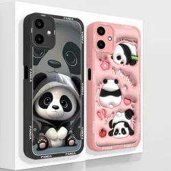 Funda Panda Silicona Líquida Samsung Galaxy A06 - Protección Cámara