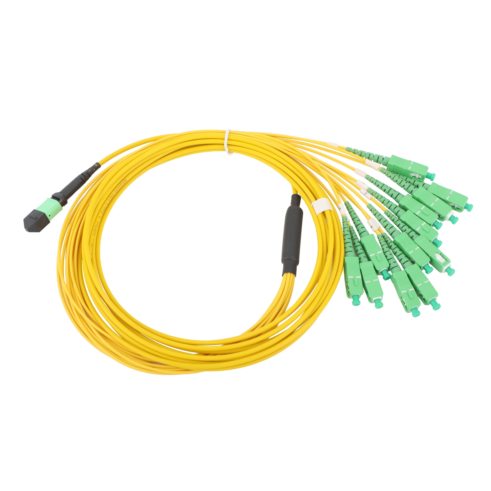 1 Uds monomodo 12 núcleos MPO/PC a 12SC/APC Cable de conexión de fibra óptica 1M/3M/5M/10M/15M/20M puentes SM para red de telecomunicaciones - imagen 4