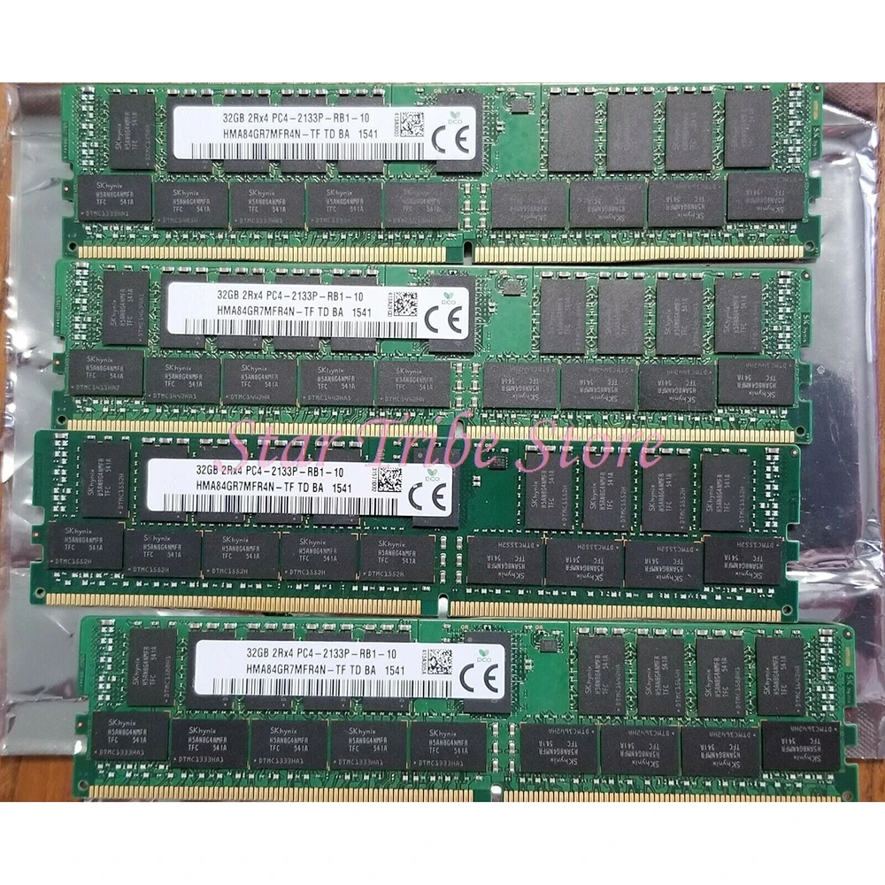 1 Uds 32GB 32G RAM 2RX4 DDR4 2133 PC4-2133P ECC REG HMA84GR7MFR4N-TF memoria - imagen 5