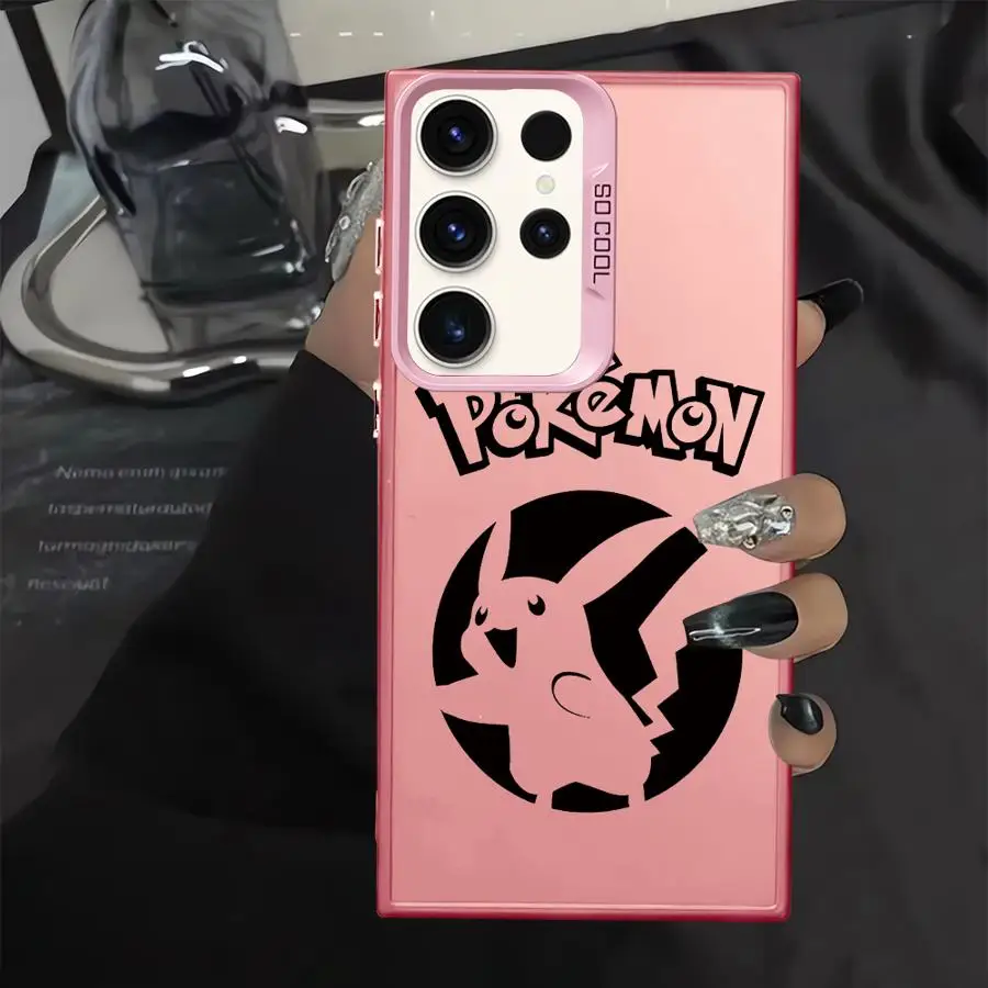 Funda de Anime Poke-monS para Samsung Galaxy S23 S23 Note 20 Ultra S20 Plus S22 S24 FE S25 S21 - imagen 2
