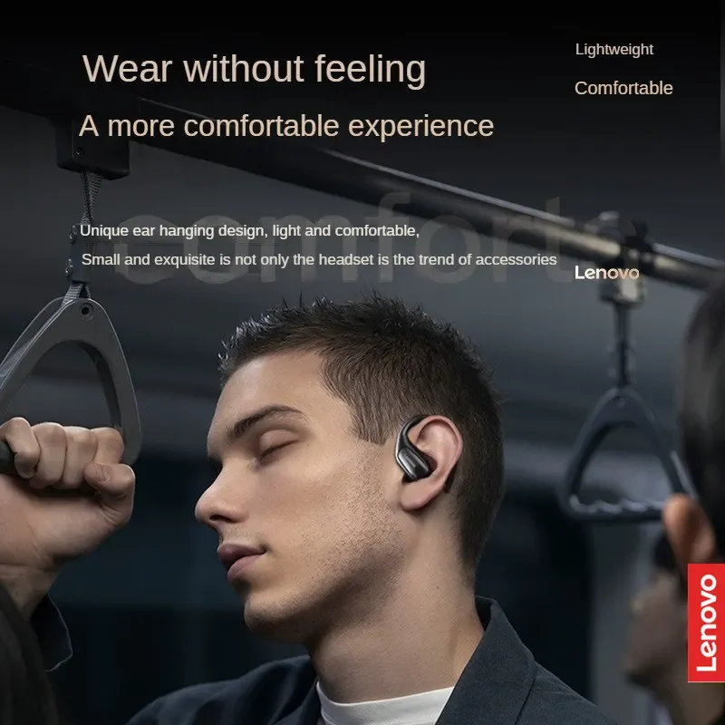 Lenovo-auriculares inalámbricos EA305 TWS, cascos deportivos con Bluetooth 5,4, modo Dual, impermeables, HiFi estéreo, con cancelación de ruido, nuevos - imagen 4