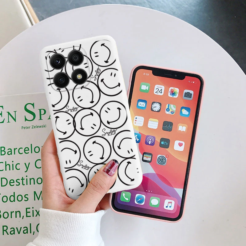 Para Honor X6B 5G X8B 200 Smart X6 X 6 70 Lite Funda de teléfono moda estampado de leopardo contraportada de silicona suave a prueba de golpes Funda Coque - imagen 4