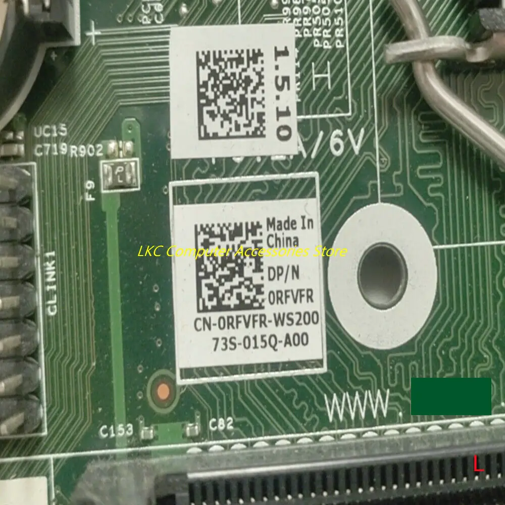 100% probado para la placa base Dell OptiPlex 5040 Tower N21F8 FTVXT 0N21F8 0FTVXT CN-0N21F8 CN-0FTVXT RFVFR MIQ170R - imagen 3