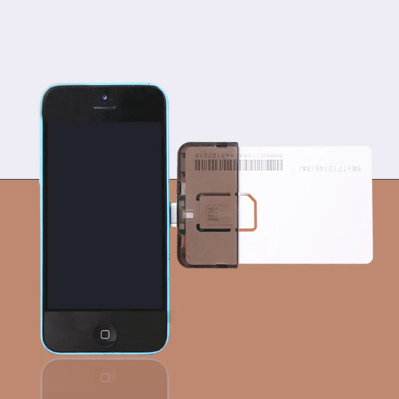 Adaptador de tarjeta SIM Mini Nano para IPhone 5/6/7/8/X, adaptador de conector de teléfono Android, accesorios de Teléfono Móvil, 1 unidad - imagen 2