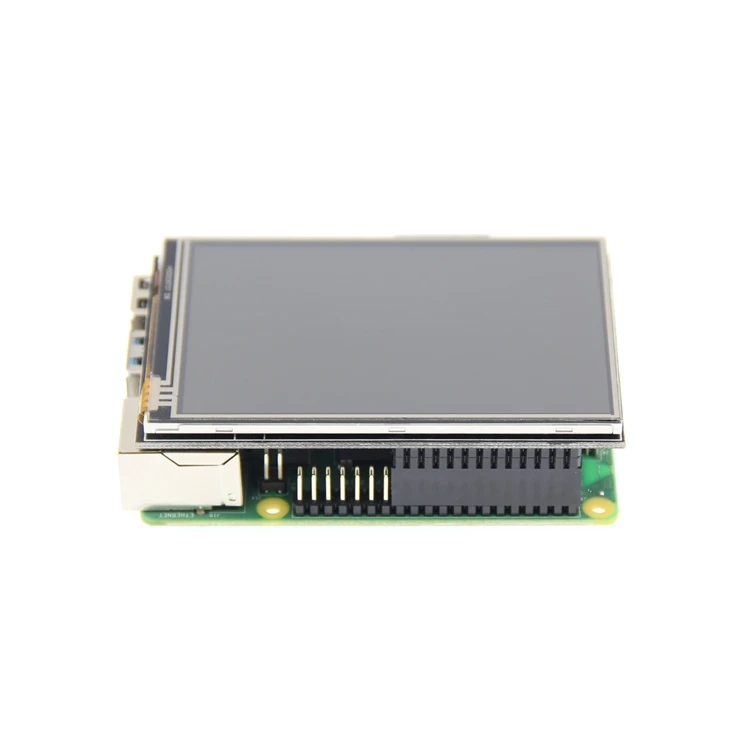 Pantalla táctil LCD para Raspberry Pi 3B + 4B, 3,5 pulgadas, compatible con HDMI, novedad - imagen 3