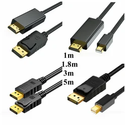 Cable adaptador Mini DisplayPort a HDMI 4K para TV Box y PC