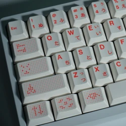 Teclas PBT Japonesas, Perfil Cherry para Teclado Mecánico MX