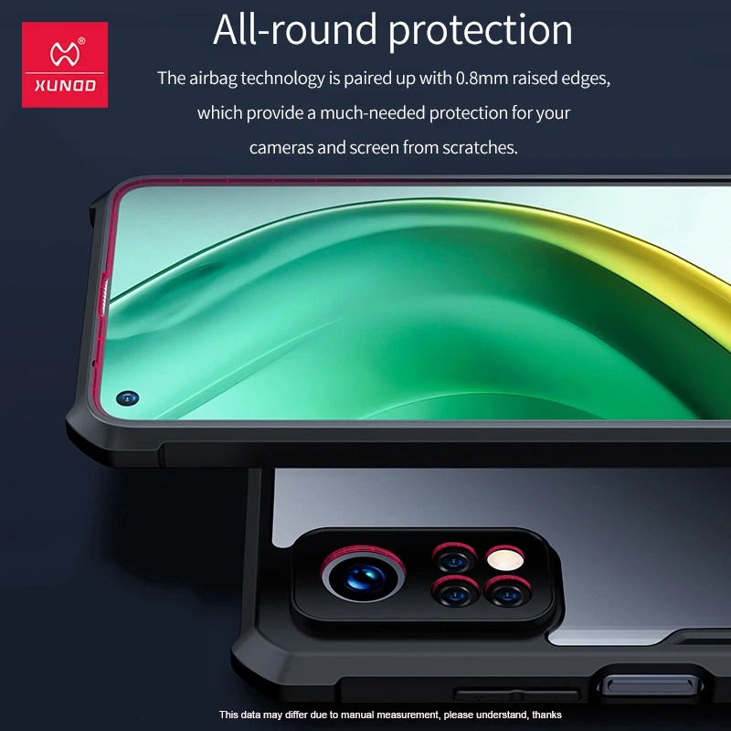 Funda Xiaomi Mi 11T Pro Transparente Antigolpes Xundd
