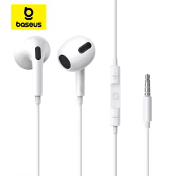 Baseus H17 Auriculares con cable de 3,5 mm y micrófono