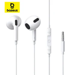 Baseus H17 Auriculares con cable de 3,5 mm y micrófono