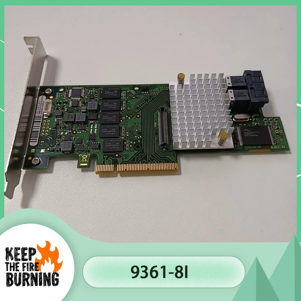 9361-8i para tarjeta LSI MegaRAID SAS Riad, tarjeta de matriz SAS de caché 1G, tarjeta RAID de 12 GB/s