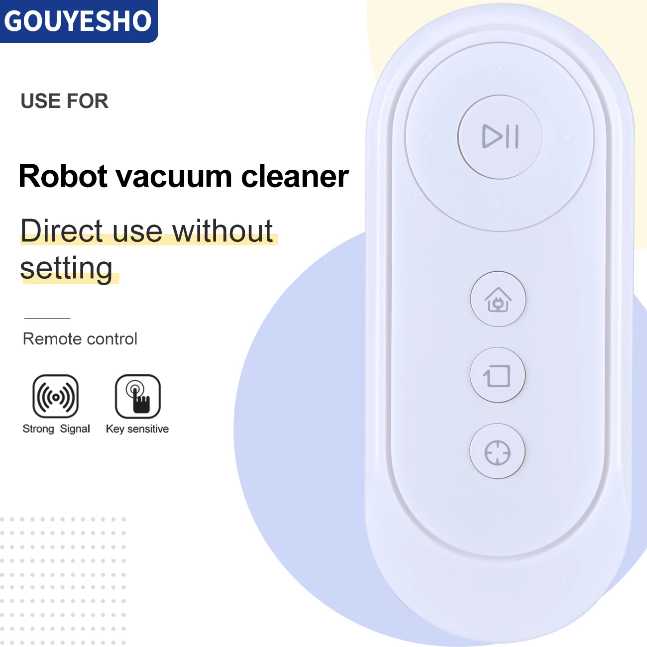 Nuevo mando a distancia para ECOVACS DEEBOT WA30 RC1633 OZMO 500 501 502 505 600/601/605 711 - imagen 2