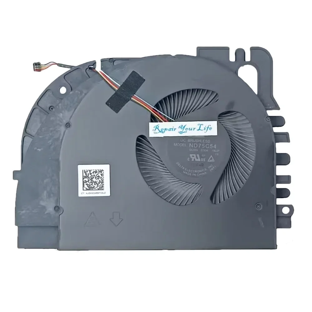 Ventilador de refrigeración CPU GPU para HP ZBook Fury 17 G7 G8 17,3 radiador enfriador de portátil M20097-001 ND75C54 -19L07 ND75C53 MG75090V1-1C110-S9A - imagen 4