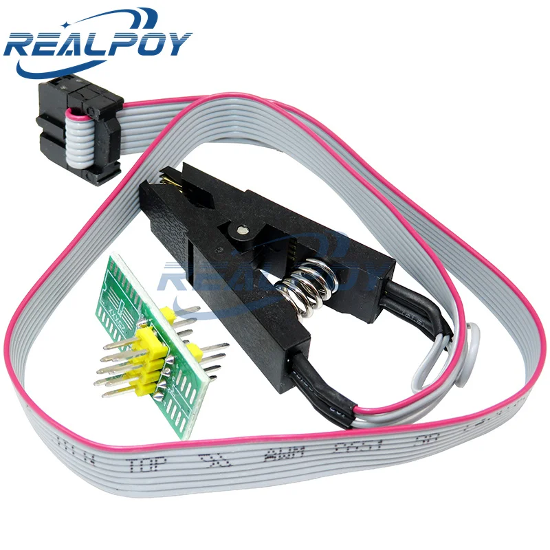Módulo programador USB CH341A 24 25 Series EEPROM Flash BIOS + Clip de prueba SOIC8 SOP8 para EEPROM 93CXX / 25CXX / 24CXX KIT de bricolaje - imagen 4