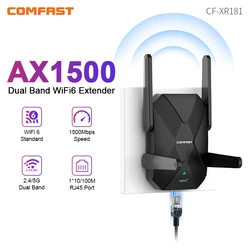 Comfast Extensor WiFi Doble Banda – Repetidor y Punto de Acceso