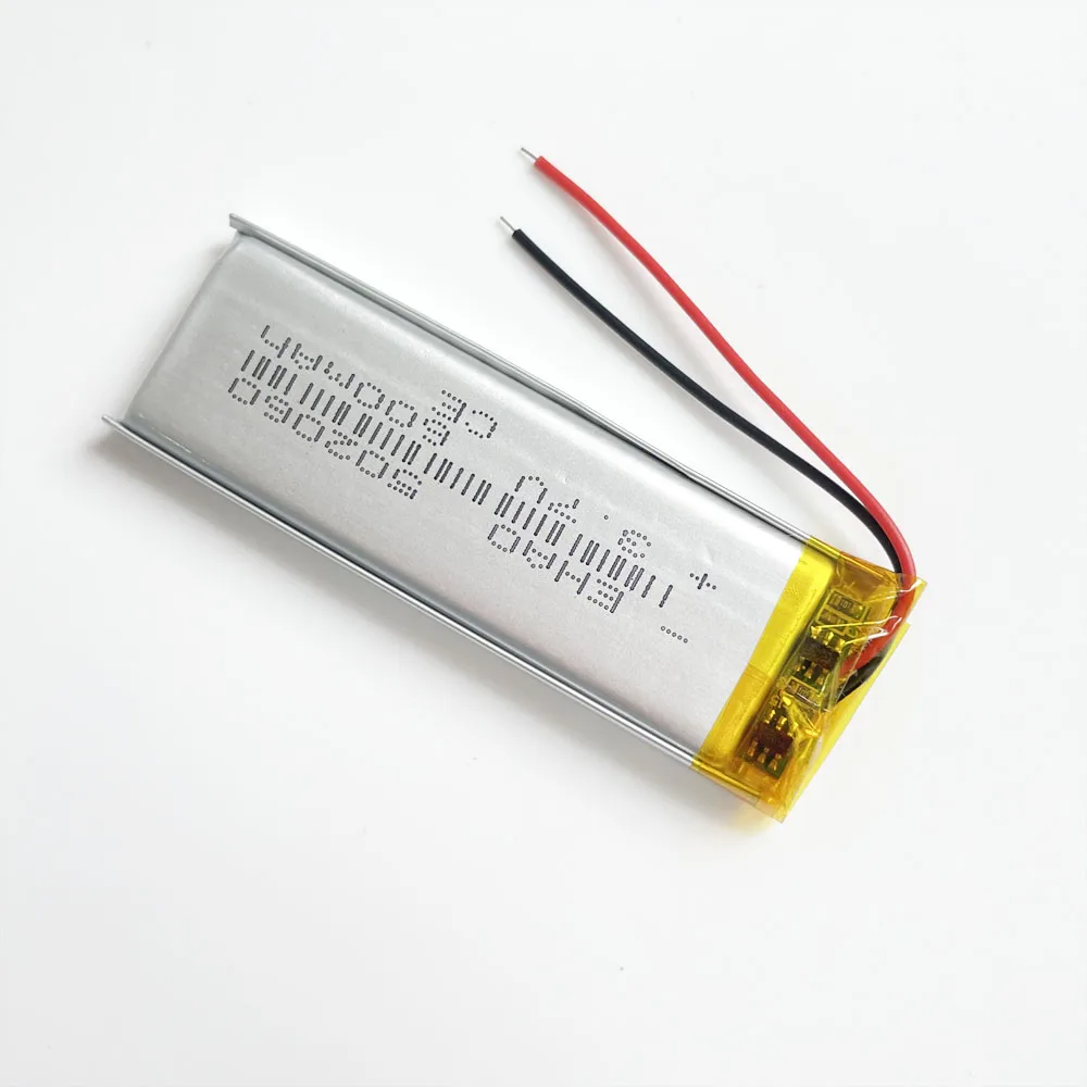 Batería recargable LiPo de polímero de litio, 3,7 V, 600mAh, 502060 para Mp3, MP4, GPS, bluetooth, ebook, Banco de energía, Altavoz bluetooth - imagen 4