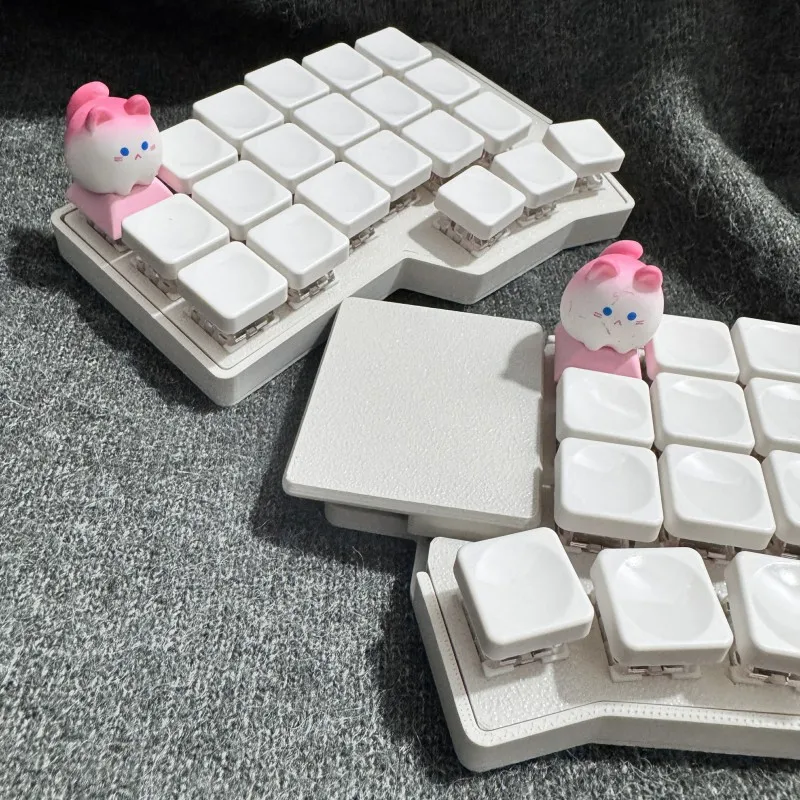 Nuevo Corne V4.1 36/42 Kit de teclado dividido personalizado Hot-swap RGB ergonomía a través de Procyon Touch Pad con perilla de ratón DIY para jugadores MX - imagen 4