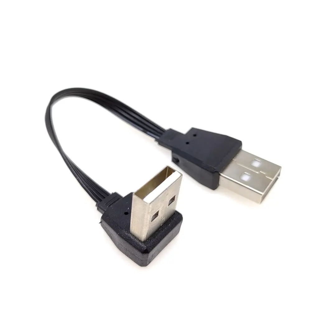 10CM 20CM USB tipo A enchufe para enchufe extensor USB a USB Cable de extensión USB para radiador disco duro Webcom cámara USB Cable de fecha - imagen 3