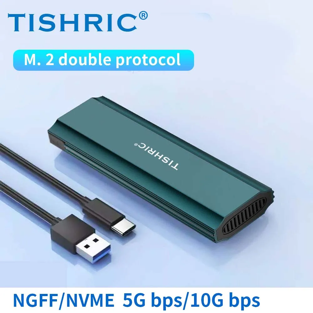 TISHRIC Caja de disco duro externo NGFF NVME SSD para disco duro Caja externa de 1,8 pulgadas USB C para juegos PC portátil PS5 /4 - imagen 5