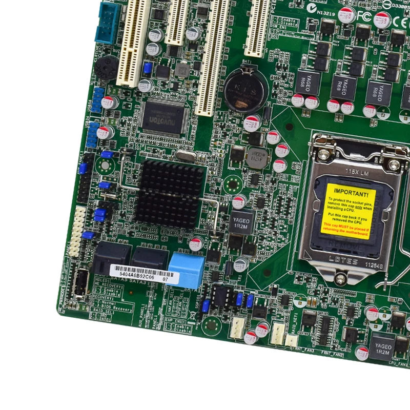 Placa base ASUS P8B-M Socket 1155 UATX 4 × DDR3 DIMM C204 compatible con CPU Intel Xeon E3-1270 V2 I7-3770 I7-2600 4 × SATA II 1 × PCI - imagen 4