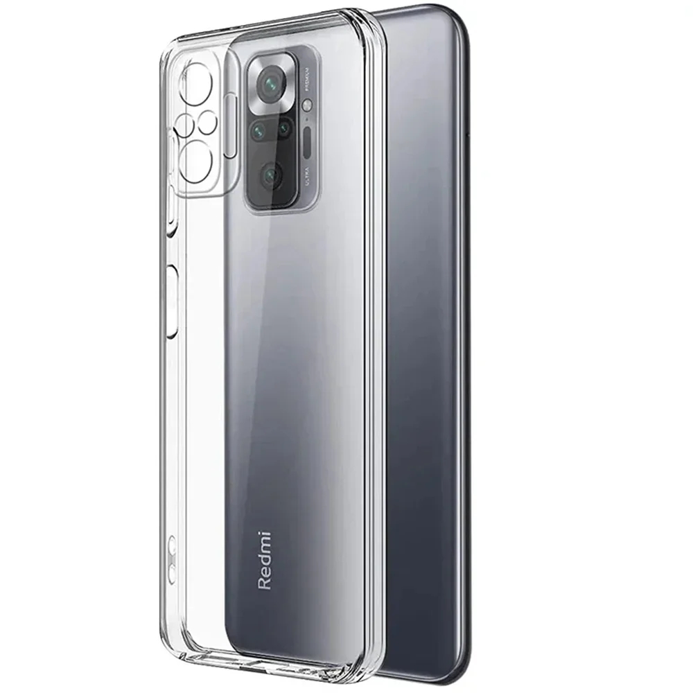 Para Redmi Note 10S Note10 4G 5G funda protectora de cámara funda de silicona ultrafina para Xiaomi Redmi Note 10 Pro funda suave transparente