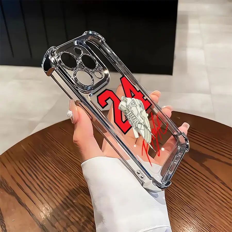 Funda blanda para Apple iPhone 16e 16 15 14 Plus 13 12 11 Pro Max 17 Air AIR zapatillas deportivas - imagen 2