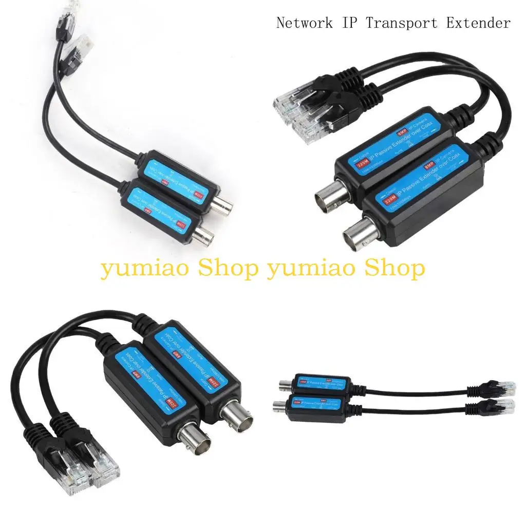 587b transmisor coaxial red IP pasivo adaptador Ethernet No requiere energía múltiples protecciones