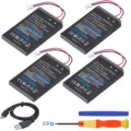 4pcs battery
