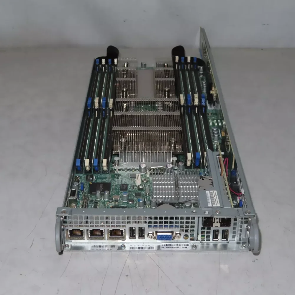 Placa base de servidor Blade X9DRT-HF + J-NI22 C602 LGA 2011 256GB DDR3 compatible con E5-2600 de alta calidad - imagen 4