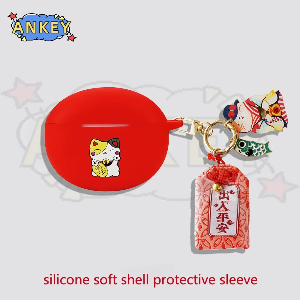 Funda de silicona para auriculares, protector suave para Realme, Air5 Pro, Air 3, Neo Air 2, T100