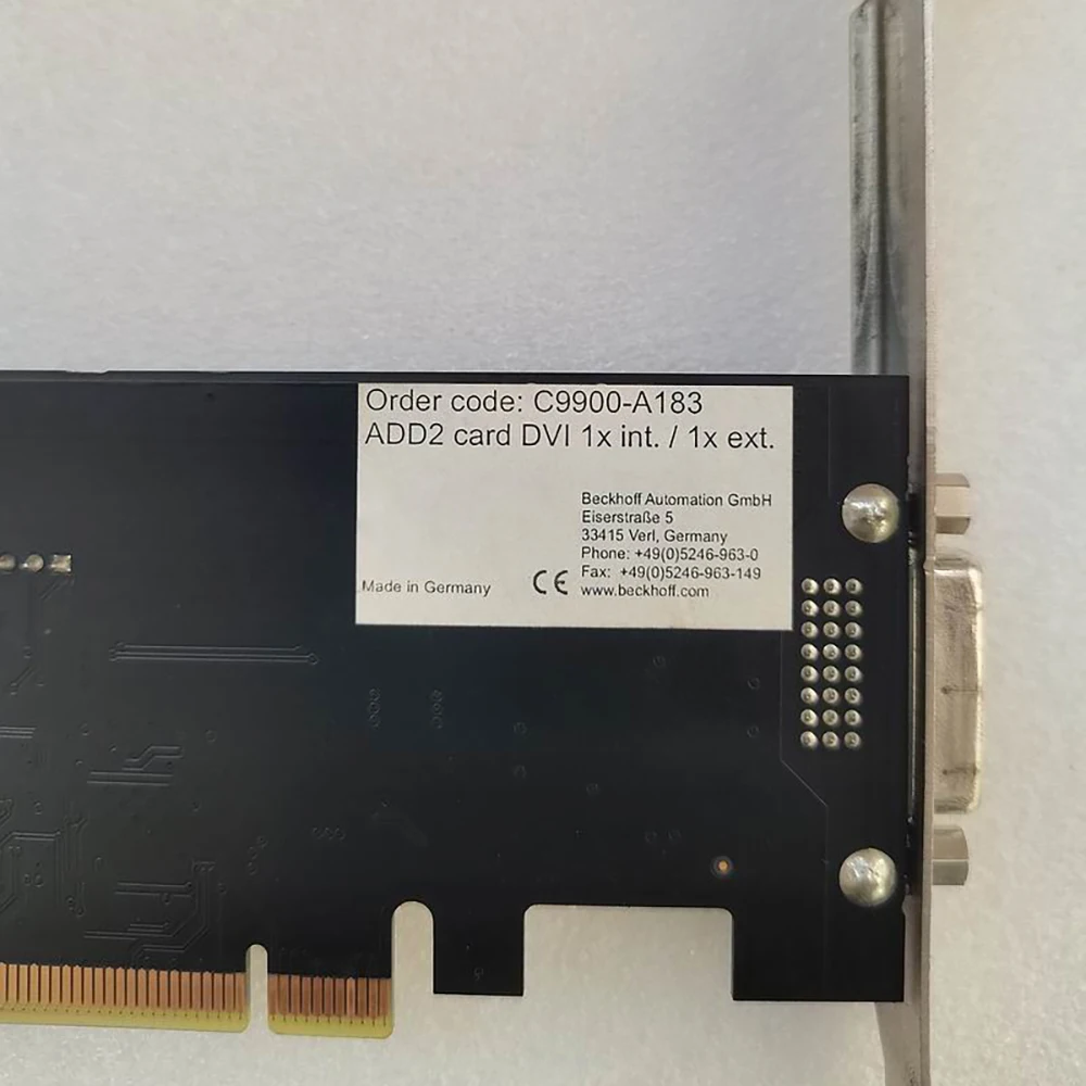 Para tarjeta de vídeo BECKHOFF C9900-A183-0 DVI C9900-A183 - imagen 5