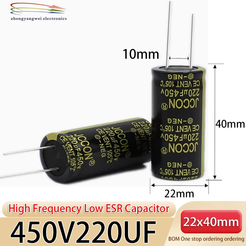 2 uds 330UF 2200UF 22x40 120UF 680UF 470UF condensador 220000UF 10000UF 6800UF 220UF 22x30 25V 35V 50V 80V 100V 160V 200V 450V - imagen 3