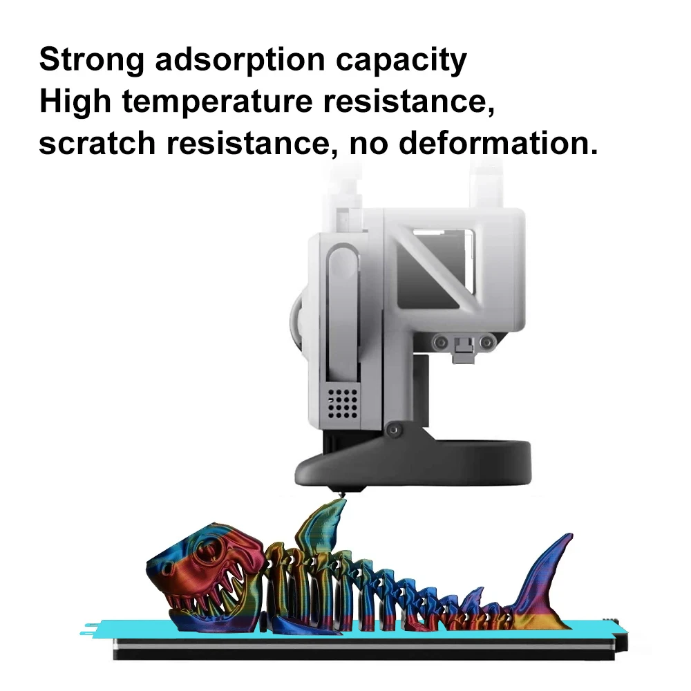 Placa fría glaciar para laboratorio Bambu H2D H2S A1 P1 X1C P2S H2C placa de construcción fresca para Anycubic Kobra S1 Creality K1 Ender 3 Kobra 3 - imagen 5