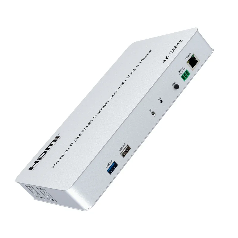 Controlador de pared de vídeo HDMI 4K 60hz 1x2 1x3 1x4 2x2 punto a punto caja multipantalla con reproductor multimedia TV empalme procesador empalmador - imagen 2