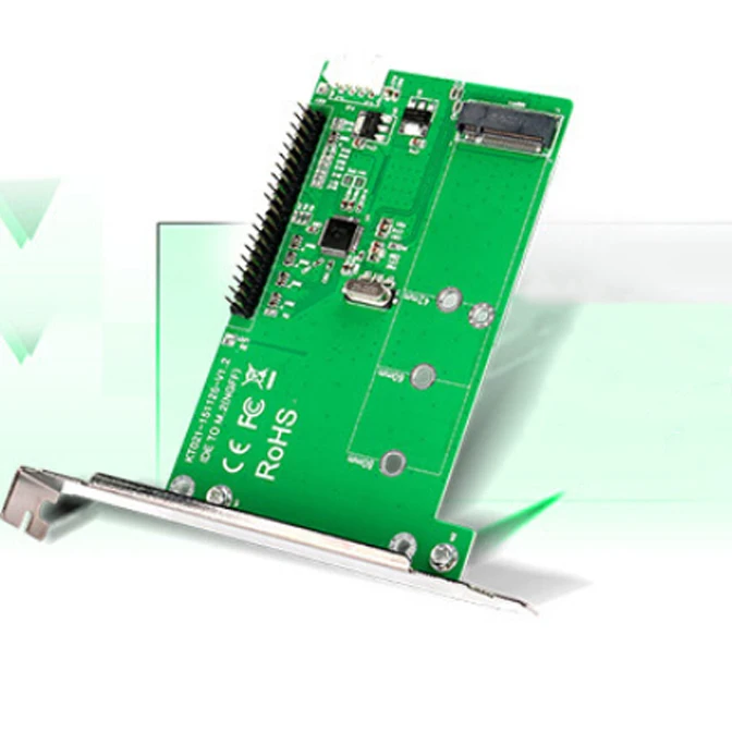 MAIWO-tarjeta adaptadora SSD KT021A, dispositivo IDE a M.2 (NGFF), Protocolo SATA, tarjeta adaptadora para ordenador de escritorio con deflector - imagen 5