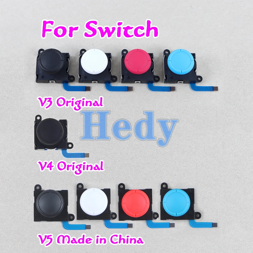 1 unidad para Nintendo Switch Joy Con controlador NS pieza de reparación Joystick 3D con Cable flexible Joy Con V3 V4 V5 - imagen 2