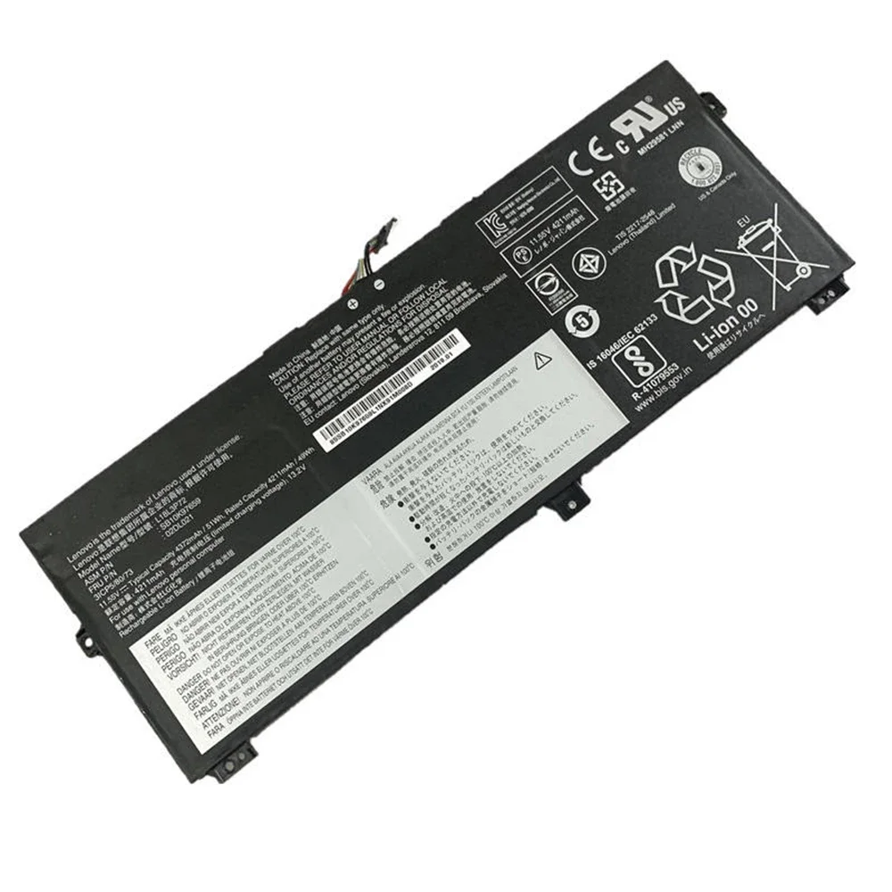 Nueva batería Original y genuina para ordenador portátil L18L3P72 11,55 V 51Wh para Lenovo ThinkPad X390 Yoga 05CD(20NNA007CD) L18M3P72 L18S3P72, etc. - imagen 5
