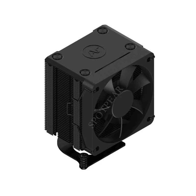 Raspberry Pi 5 Torre de hielo Argón THRML 60 mm CPU de enfriamiento Aletas de tubo de cobre - imagen 4