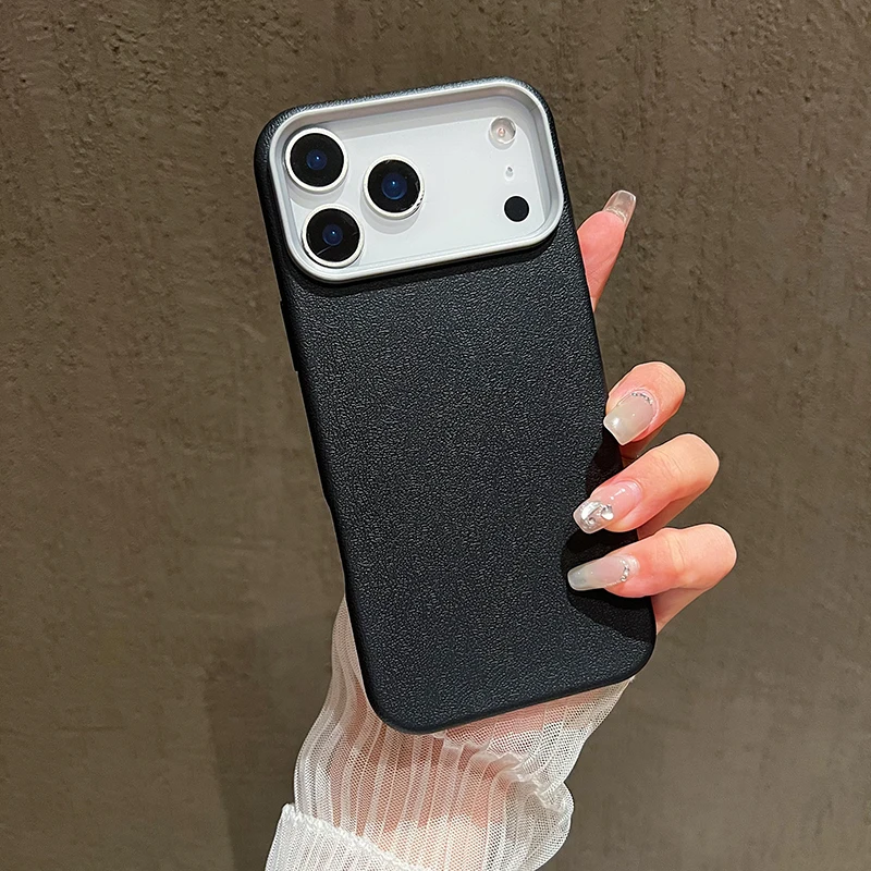 Funda suave de cuero con textura de Litchi mate de lujo para Samsung Galaxy S25 S24 S23 S22 Ultra Plus S21 FE A55 A14 A15 A16 A34 A35 - imagen 5