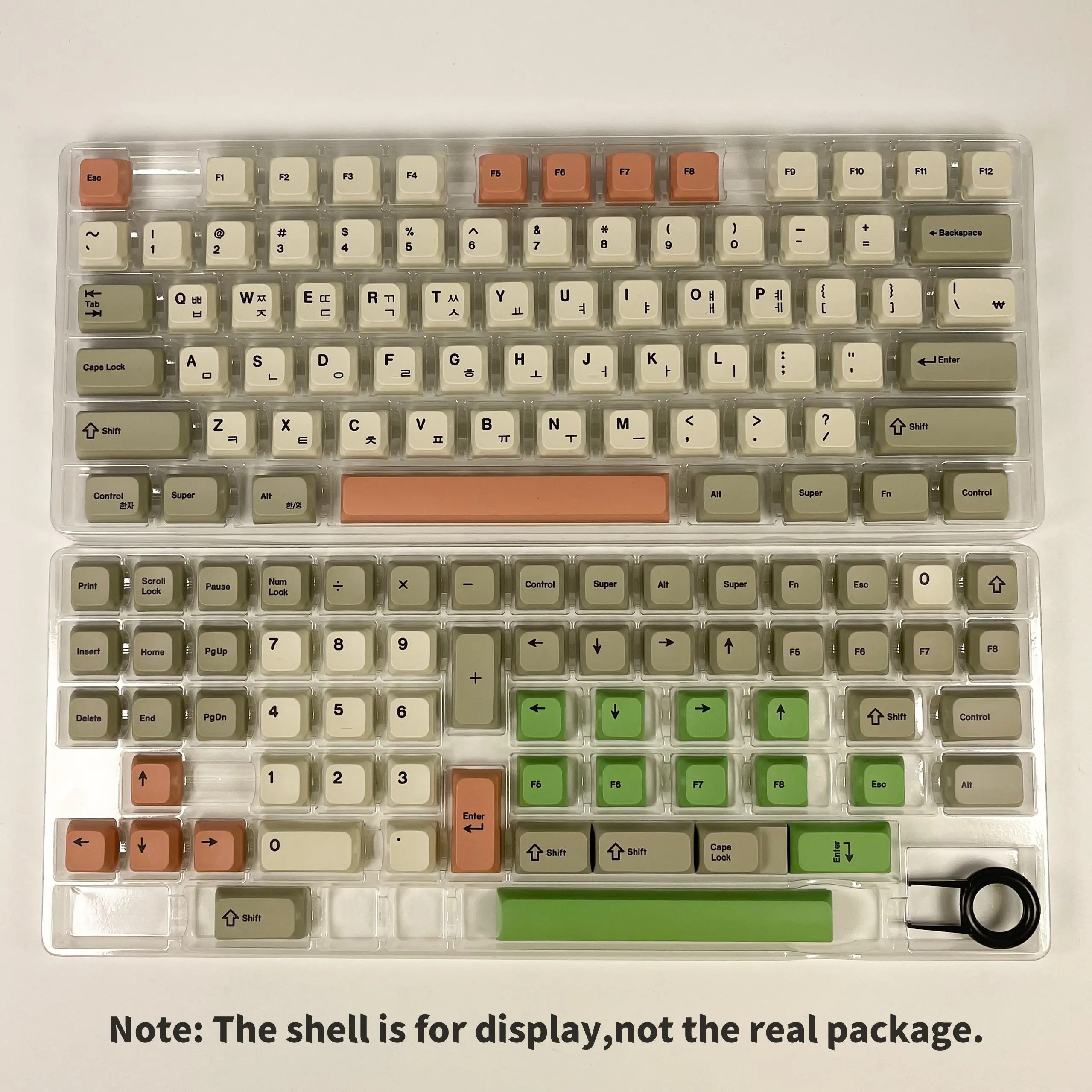 XDA-teclas PBT coreanas e inglesas, accesorio para teclado mecánico, Wooting GMK67, teclas personalizadas - imagen 5